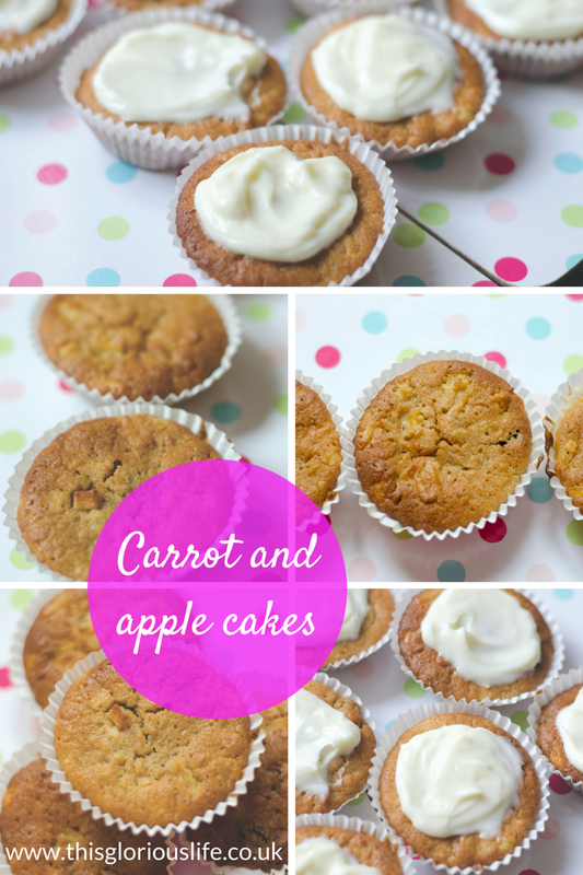 Carrot and apple cakes recipes
