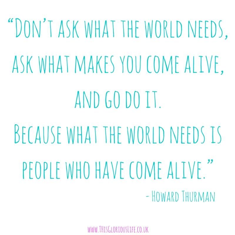Don’t ask what the world needs