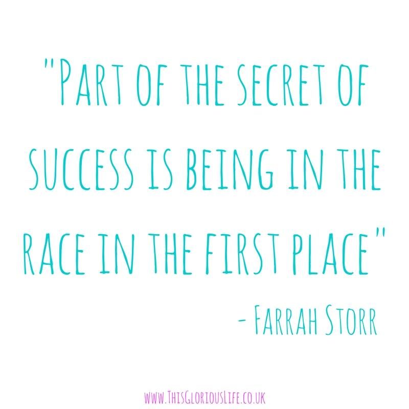 part-of-the-secret-of-success-is-being-in-the-race-in-the-first-place