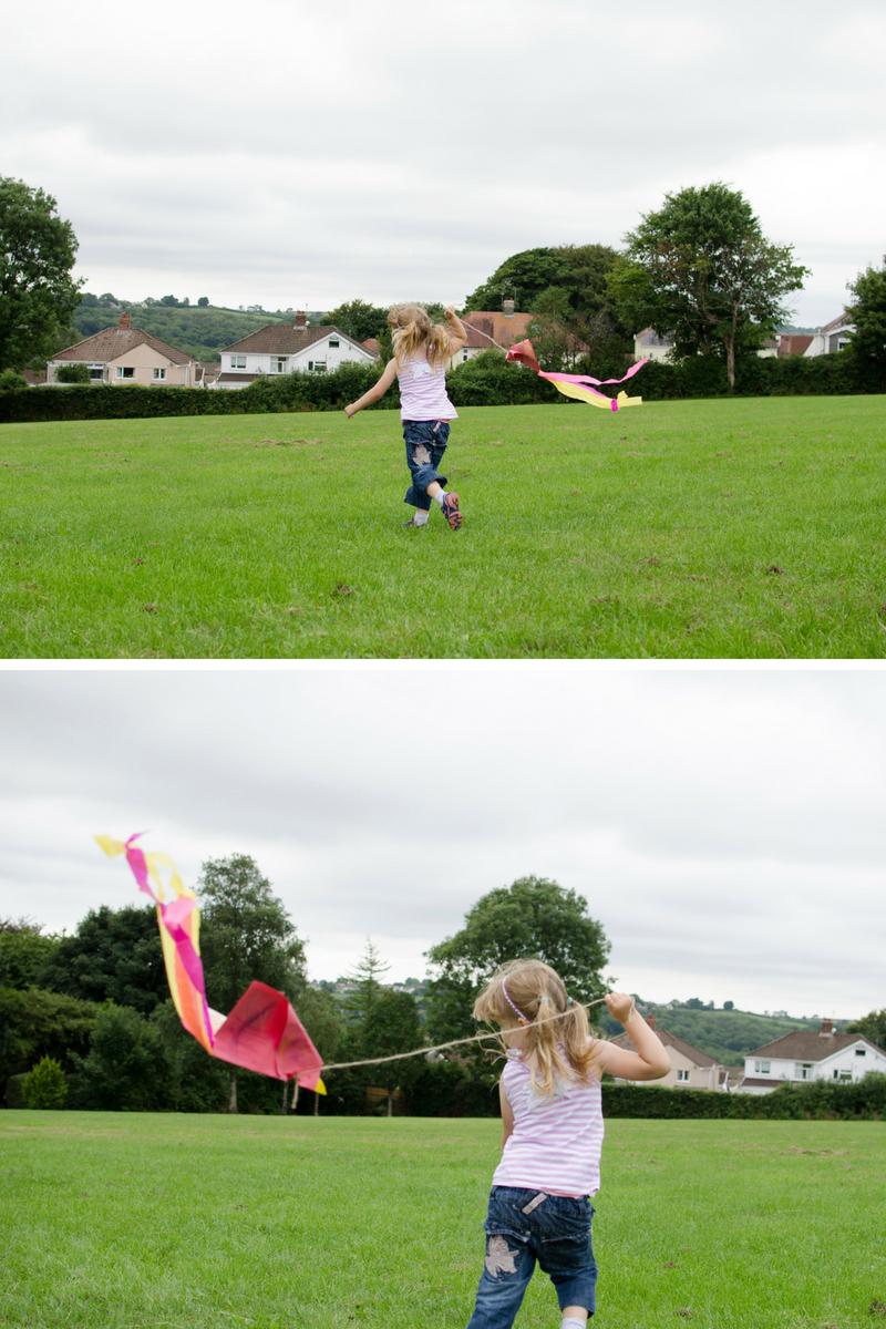 Kite making and flying family fun ParkLives Swansea