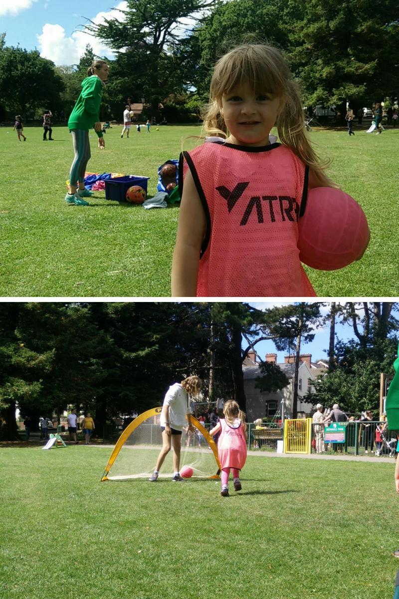 ParkLives football session Swansea