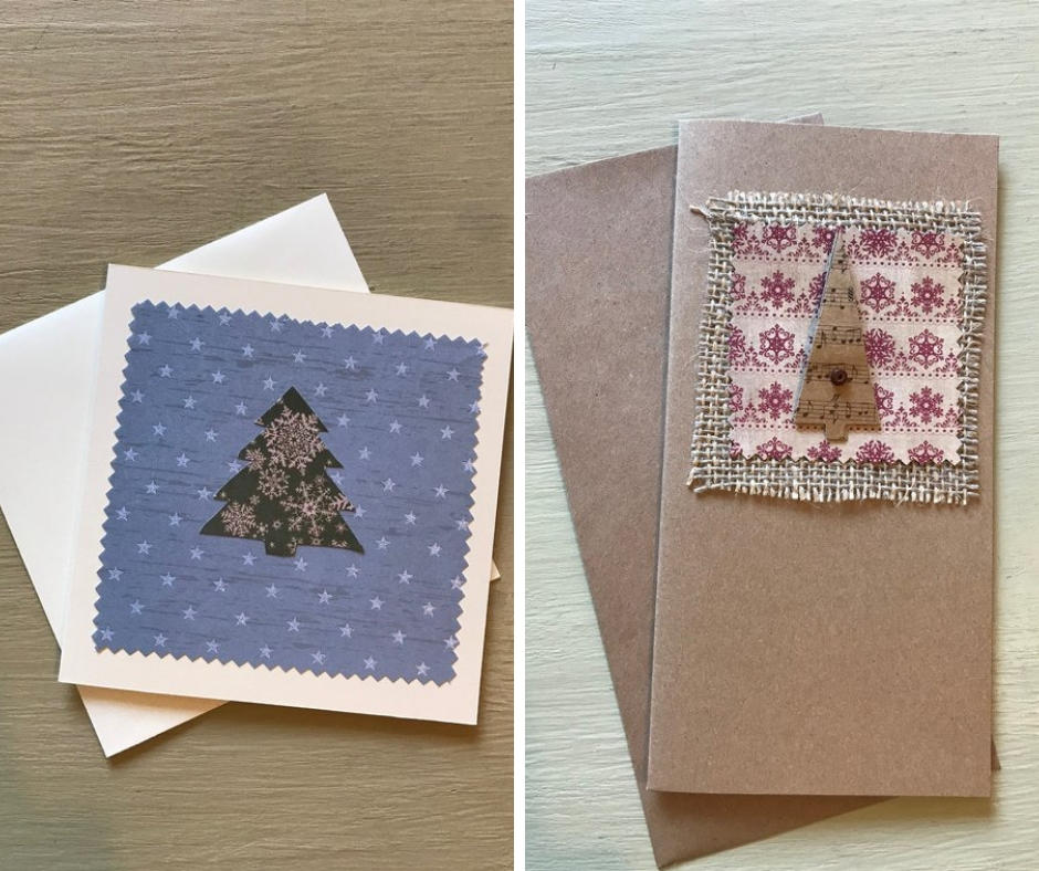Etsy handmade Christmas cards