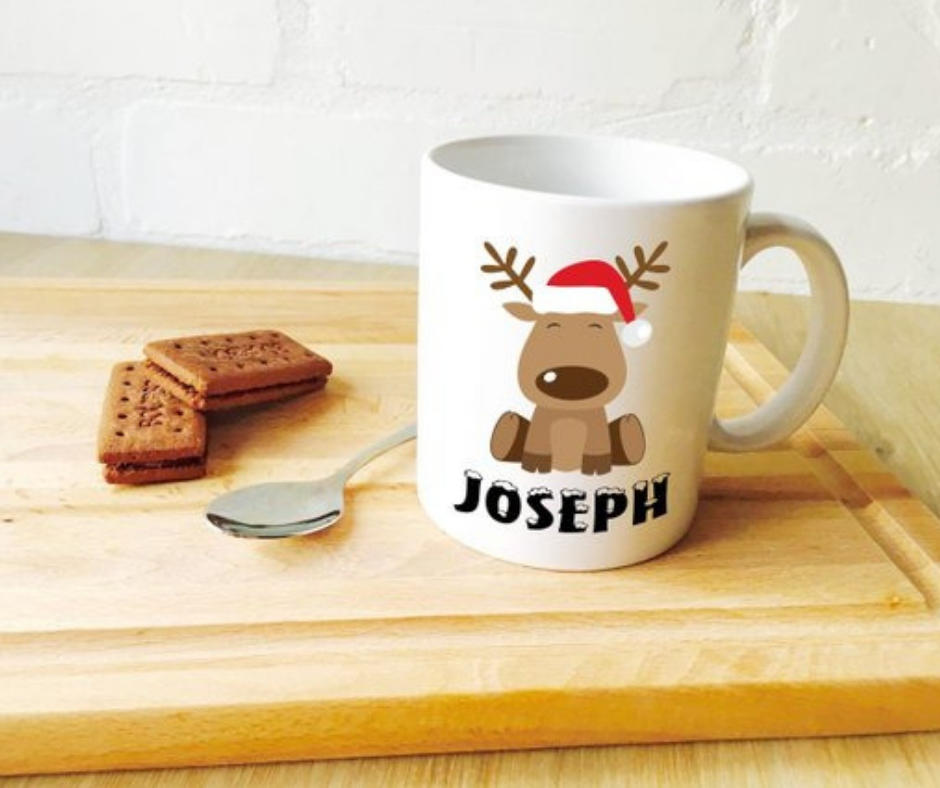 Etsy personalised Christmas mug