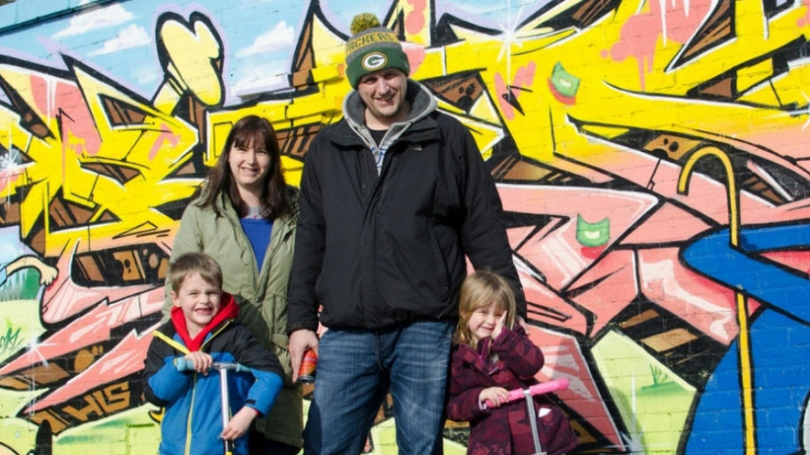 Less stress family photos