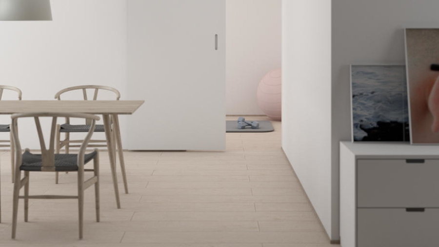 Make small space feel spacious