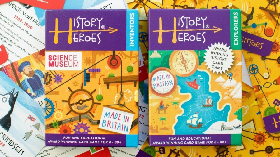 History Heroes Science Museum card game review