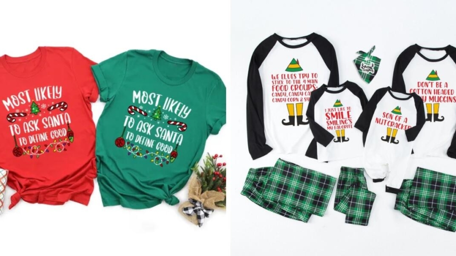 Christmas family pyjamas